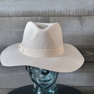 Urban Outfitters Ivory Wide Brim Hat